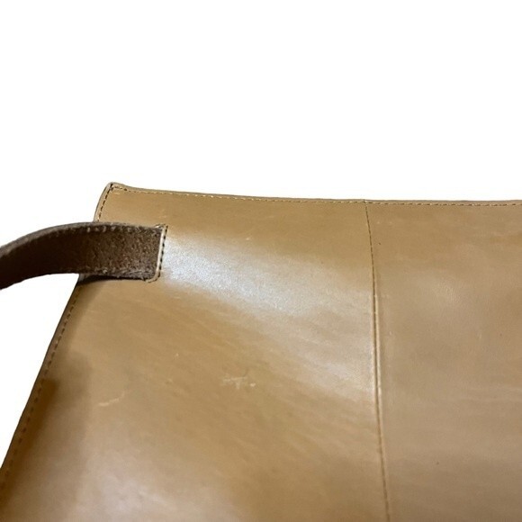 Frye Brown Leather Belt Bag Waist Fanny Pack Size M - Picture 4 of 8